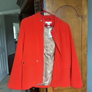 Orange bomber Jacket